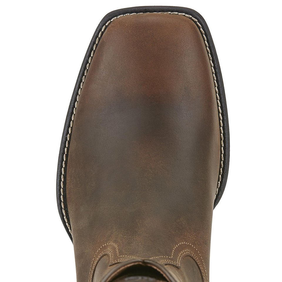 Mens Ariat Heritage Roper Square Toe - Free Delivery