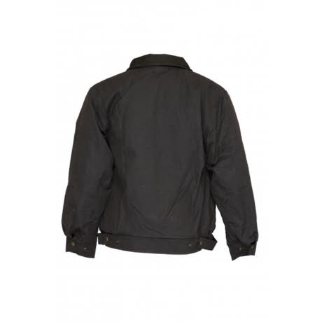 Burke & Wills Swan Hill Bomber Oilskin Jacket | Western World Saddlery Qld