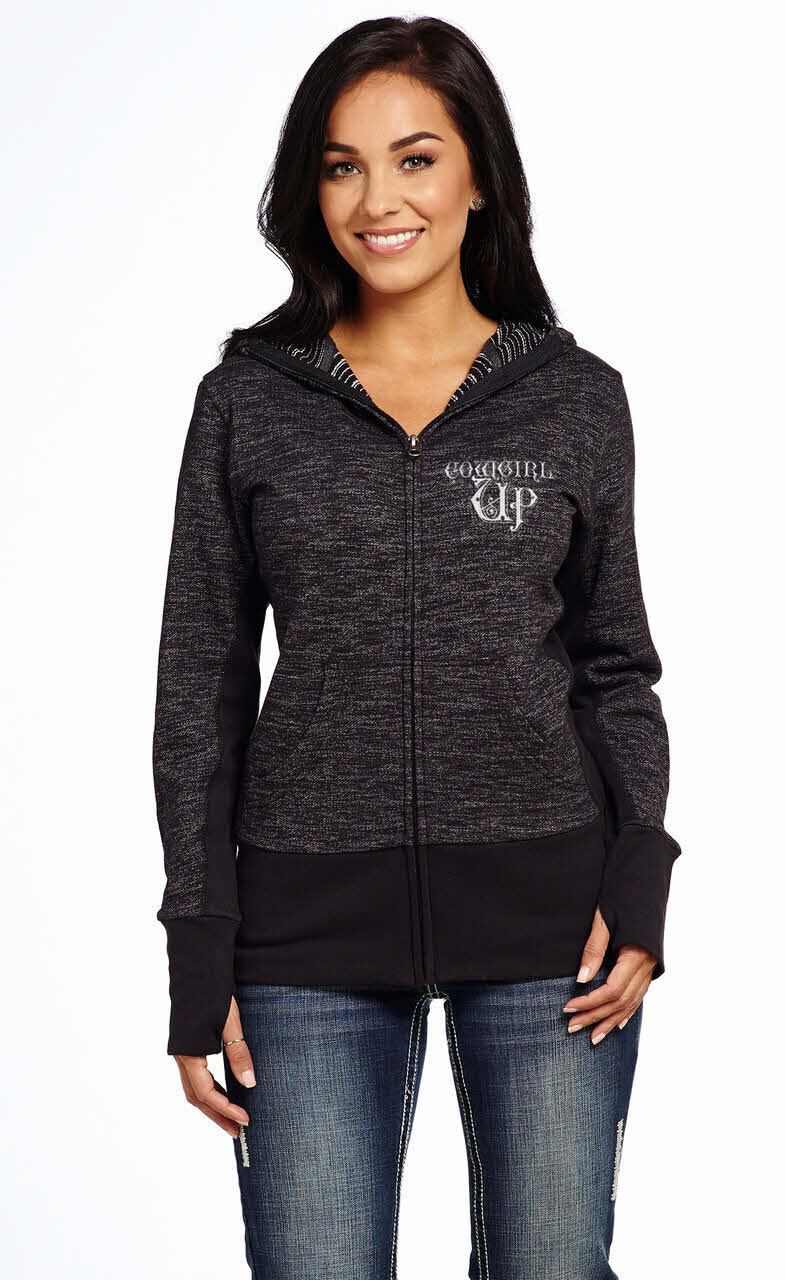 Ladies Country Cowgirl Hoodie Western World Saddlery Saddleworld