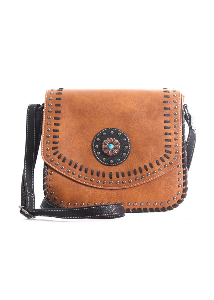 Ladies Pure Western Arizona Sling Handbag | Western World Saddlery ...