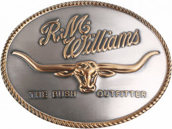 R.M.Williams Logo Buckle